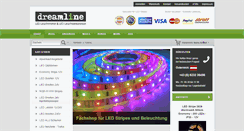 Desktop Screenshot of dreamline.at