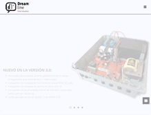 Tablet Screenshot of dreamline.cl